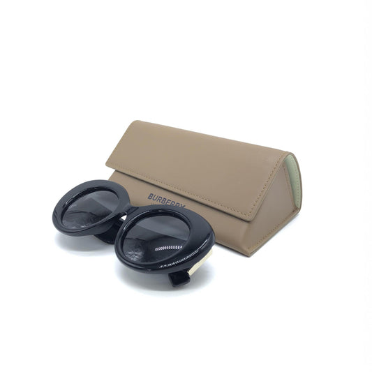 Black Oversized Round Sunglasses