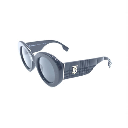 Black Oversized Round Sunglasses