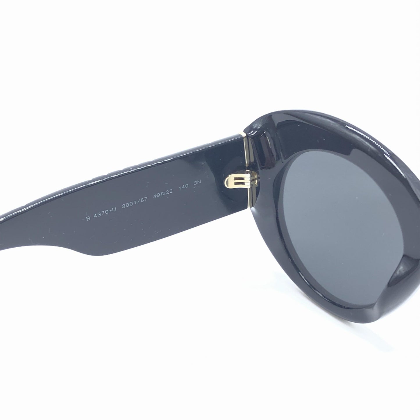 Black Oversized Round Sunglasses