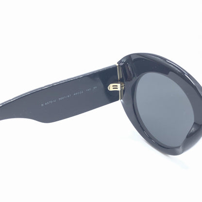 Black Oversized Round Sunglasses