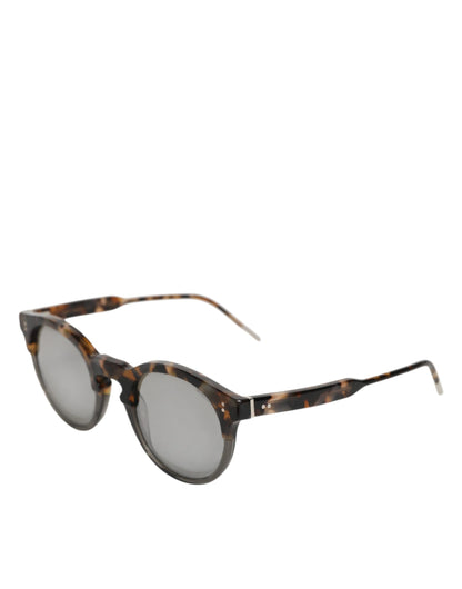 DG4334B Brown Tortoiseshell Round Frame Shades Sunglasses